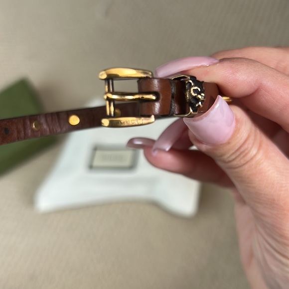 New Gucci Feline brown bracelet - Picture 4 of 5